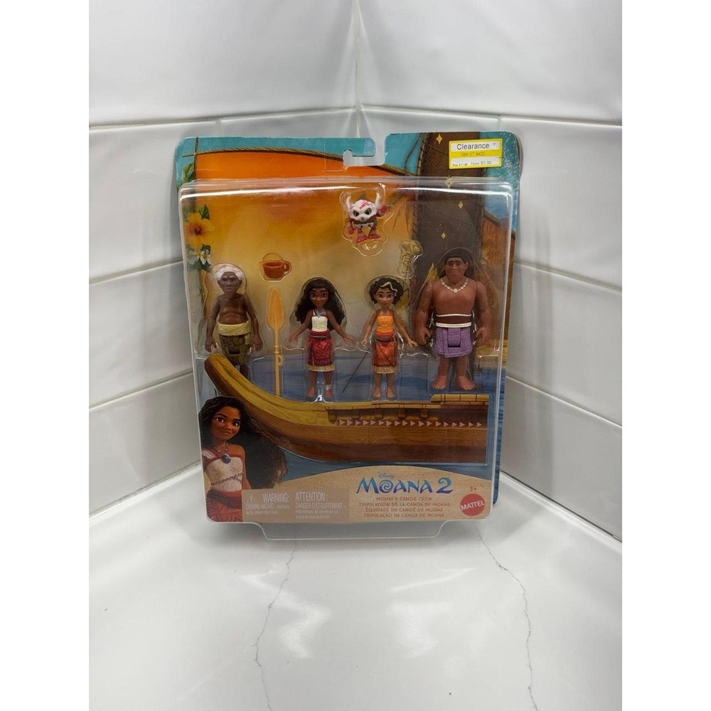 Disney Moana 2 Moana's Canoe Crew Action Figures